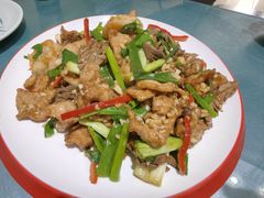 香葱爆三样-逢春菜馆天津菜(胜利路店)