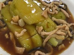 柱脯鲜骨煲淋节瓜-惠爱餐厅
