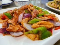 酱油炒猪大肠-哈尔滨春饼(朝山街店)