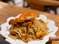 膏蟹炒饭-十面欢腾·海鲜面·台式Bistro(长乐路店)