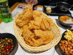 潮汕炸豆皮-今日炊牛·潮汕牛肉火锅(华采天地店)