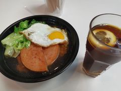 火腿煎蛋汤出前一丁-龙记·香港茶餐厅(海上世界店)