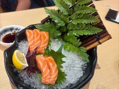 厚切深海三文鱼刺身-万岁寿司(万国店)