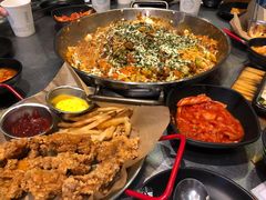 铁板烤辣鸡-山·烤辣鸡韩国料理(西溪路店)