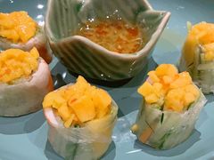 香芒米纸大虾卷-蕉叶·广州明星泰国菜(黑金冠保利广场店)