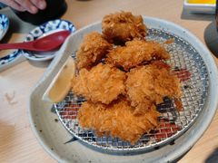 本店自制炸墨鱼饼-小山日本料理(电子大厦店)