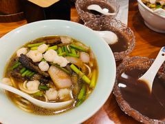 虾爆鳝面-奎元馆.百年奎元.非遗传承(西湖边的解放路店)