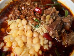 豌杂混牛肉-老地方猫儿面(磁器口店)