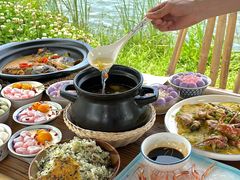 -七的湖·晚芳亭·阳澄湖农家菜·大闸蟹(莲花岛店)