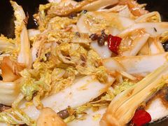 煲仔豆豉娃娃菜-绿茶餐厅(布吉万象汇店)