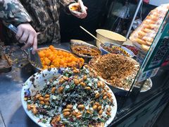 -清真马乐贝腊牛肉蛋黄菜夹馍(马蓉洒金桥店)