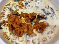 豆浆笋壳鱼-上海皇廷花园酒店·御宴中餐厅