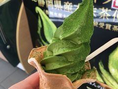 抹茶甜筒-鎌倉茶々(本店)