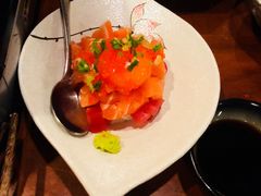 三文鱼刺身-牛玄庵日式寿喜烧·料理店(新源里店)