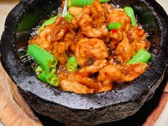 石锅杭椒牛蛙-桂满陇-十里风荷(合生汇店)