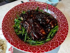 招牌焦糖黑叉烧-维园悦谱·海派家常菜(乌鲁木齐南路店)