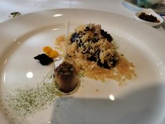 葱烧脆皮海参配顶级鲟鱼子酱-程府宴(南长街四合院店)