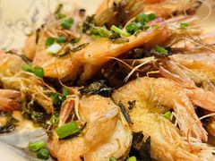 茶叶大虾-食光慢宴·安吉土菜馆