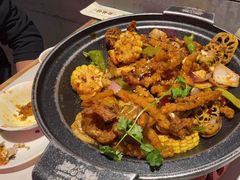 干锅牛蛙-渝蛙馆(新百店)