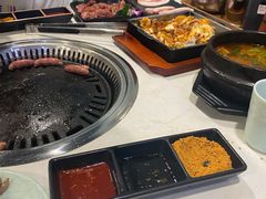 铁板鸡蛋-梅梅家的烤肉店(槐北路店)