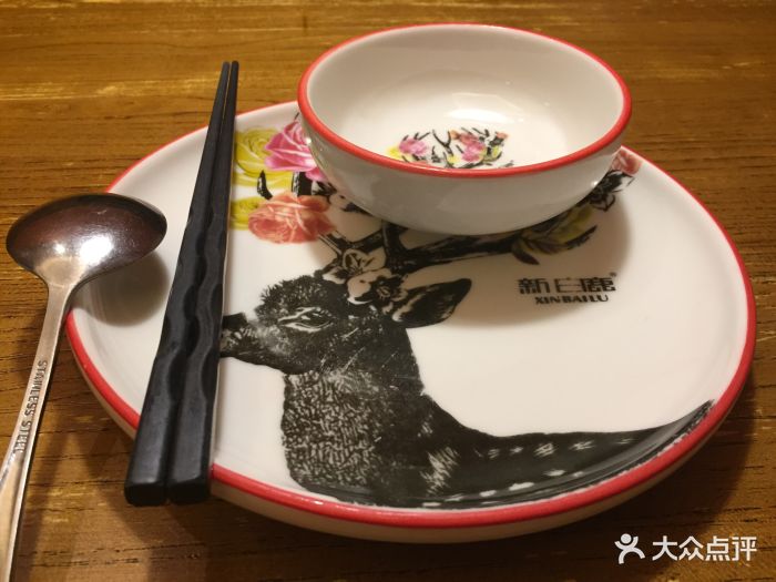 新白鹿餐厅(龙游路店)餐具图片 - 第3110张