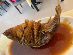 罾蹦鲤鱼-奥华餐厅·老张记(台基厂店)
