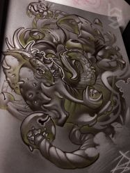 -白泽刺青纹身