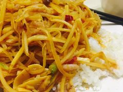 鱼香肉丝盖浇饭-老头盖浇饭(南京新街口明瓦廊宏光酒店店)