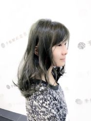 时尚简约中长发-予約时尚造型