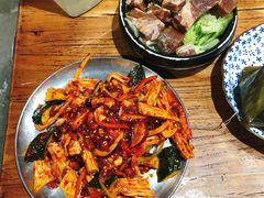 拌花菜-原始泥炉烤肉(总店)