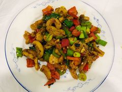 豆豉辣椒炒油渣-新新湘菜馆(新中街二条店)