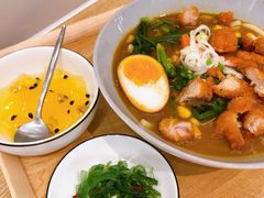 炸鸡块咖喱乌冬面套餐-池奈·日式咖喱蛋包饭(海口万象城店)