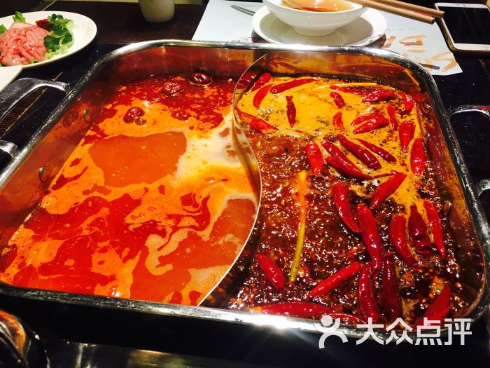 上里巴人火锅(香槟广场店)牛油番茄鸳鸯锅图片 - 第1794张