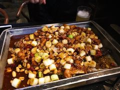 宫保鸡丁烤鱼（清江鱼/斤）-锦尚阁烤鱼•天津菜(宣武门胡同店)