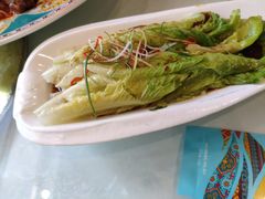 白灼直叶生菜-巴依老爷新疆美食(望京小街店)