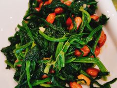 果仁菠菜（美）-撒拉花儿·新疆菜·清真(太阳宫店)