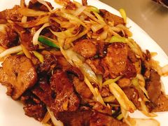 葱爆羊肝-福寿斋·老北京铜锅涮肉·烧烤(清岚店)