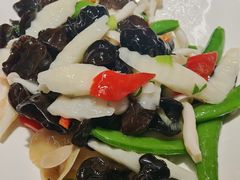 养生时蔬小炒-二姐家三个拿手菜·北塘海鲜·大馅锅贴王(成林道店)