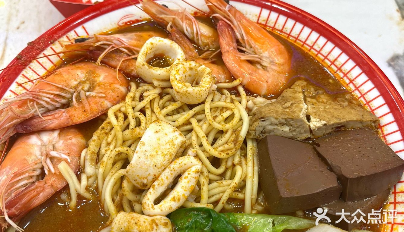 中山路的海鲜沙茶面