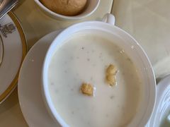 奶油鲜蘑菇汤-新侨三宝乐西餐厅(崇文门店)