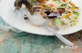 Steamed Tiger Grouper with Loofah