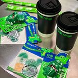 秋天养生达人必备🥤！喝轻奶茶还有小鳄鱼🉐️