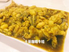 土豆咖喱牛蛙-虾弄弄海派小龙虾·牛羊蝎子火锅