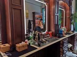 -595barbershop美式油头