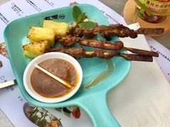 串烧牛肉配菠萝-蔡澜Pho·越南粉餐厅(海上世界店)