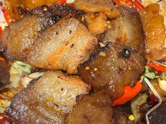 土萝卜干炒土腊肉-吃饭皇帝大(解放西路店)