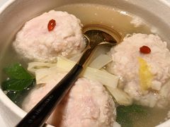 蒲菜狮子头-醉舍·新淮扬菜(长宁龙之梦店)