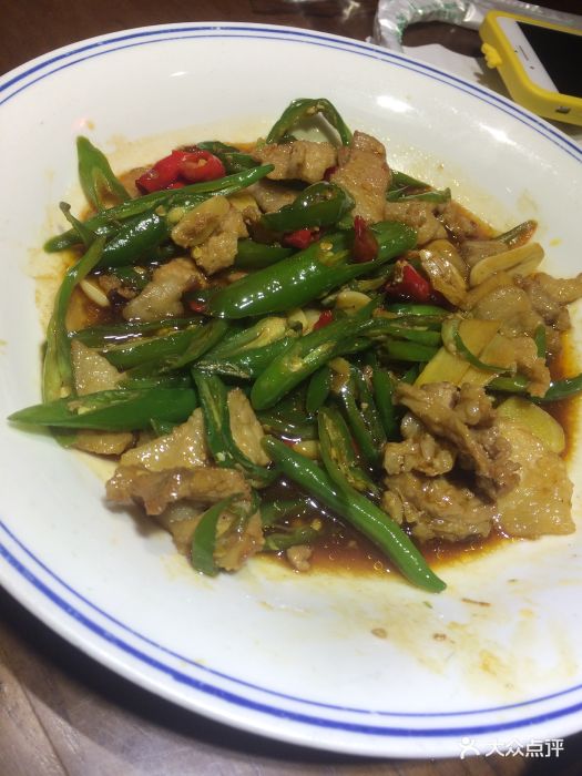 红灯笼衢州菜农家小炒肉图片 第1张