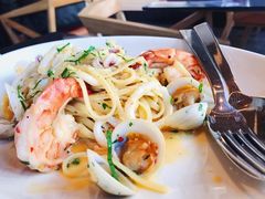 辣海鲜意面-WOLFGANG PUCK KITCHEN & BAR(迪士尼小镇店)