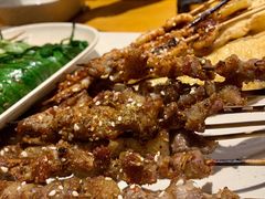烤羔羊肉串-木屋烧烤(坂田天安云谷店)
